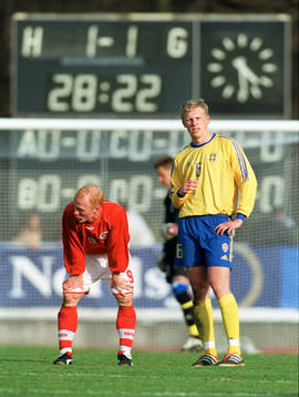 Fotboll, U 21, Sverige - Schweiz