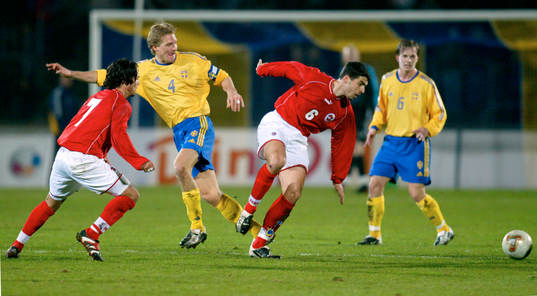 Johan Mjällby och Tobias Linderoth, Sverige, Ricardo