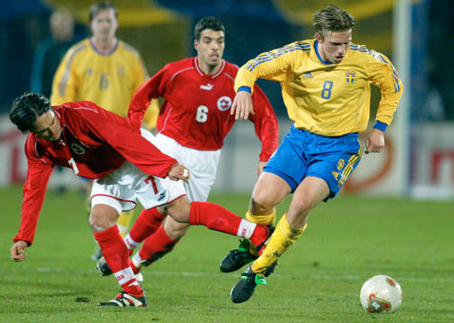 Anders Svensson, Sverige, Ricardo Cabanas, Fabio celestini,