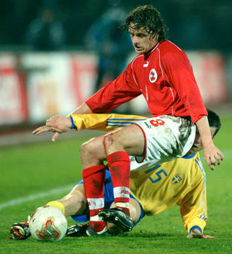 Daniel Andersson, Sverige och Sébastien Fournier, Schweiz,