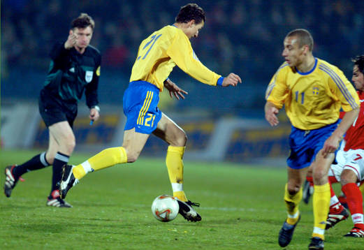 Zlatan Ibrahimovic, Henrik (Henke) Larsson, Sverige, dommare