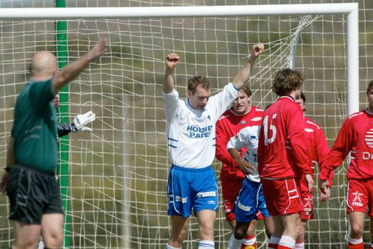 Nej, inte nu igen... Fredrik Bild har gjort 5:e målet