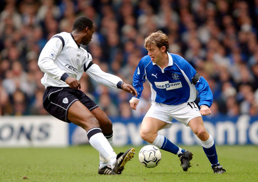 Jesper Blomqvist, Everton och Bruno N´Gotty, Bolton