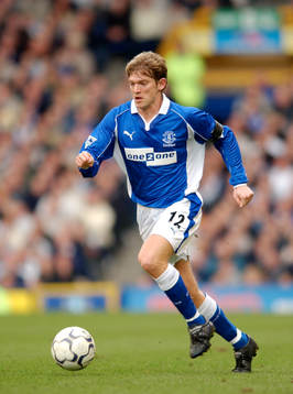 Fotboll, Premier league, engelsk, Jesper Blomqvist, Everton