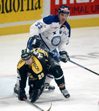 Chris Govedaris, Leksand och Thomas Johansson, AIK