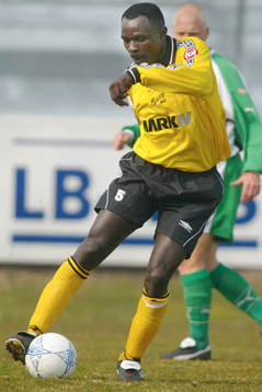 Mjällbys kenyan Thomas Juma