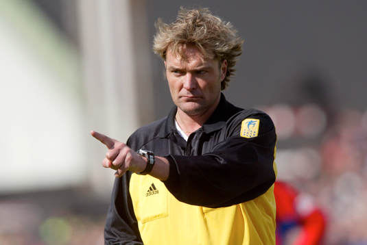 Fotboll, Allsvenskan, Anders Frisk, domare