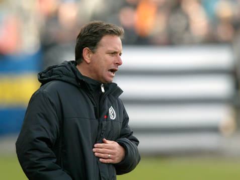 Fotboll, Allsvenskan,  Jan Jönsson, tränare, Landskrona