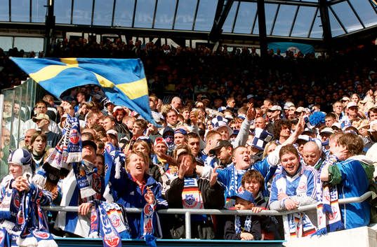 Fotboll, tysk, supporter, Hansa Rostock