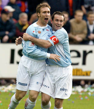 Niklas Skoog och Hans Mattisson, Malmö jublar