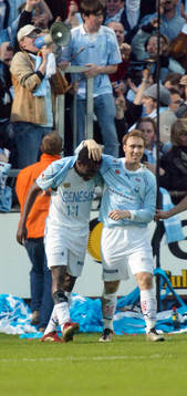 Peter Ijeh och Niklas Skoog, Malmö jublar, jubel