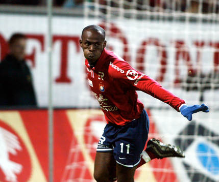 Christian Hemberg gjorde Örgrytes 1-1 mål
