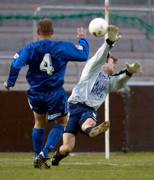 Kenneth Mattsson, IFK Malmö. Målvakt, räddning