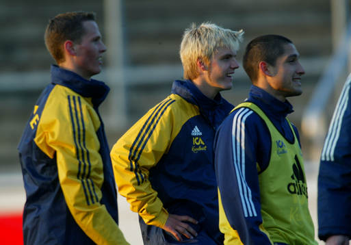 Fotboll U21, Sverige, Jon Jönsson och Andreas Dahl