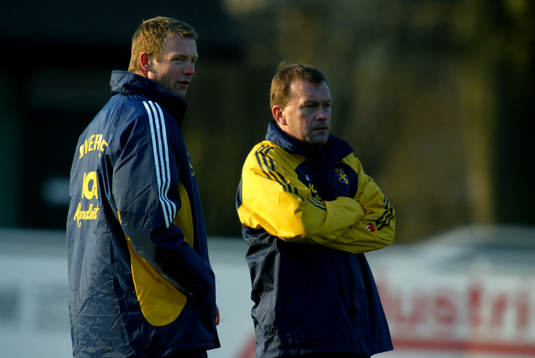 Fotboll U21, Sverige, Förbundskapten Torbjörn Nilsson och