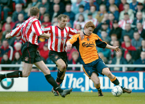 John Arne Riise, Liverpool utmanas av Darren Williams,
