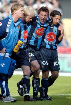 Kim Källström och DIF förlorade derbyt