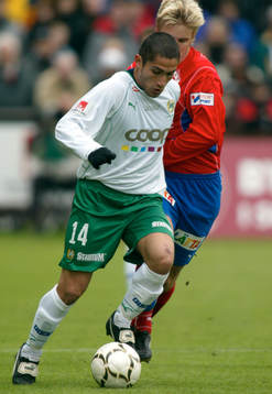 Pablo Pinones-Arce, Hammarby och Andreas Dahl, Helsingborg