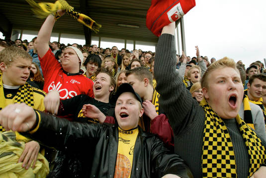 "Guliganerna" Elfsborg hejarklack, supporter