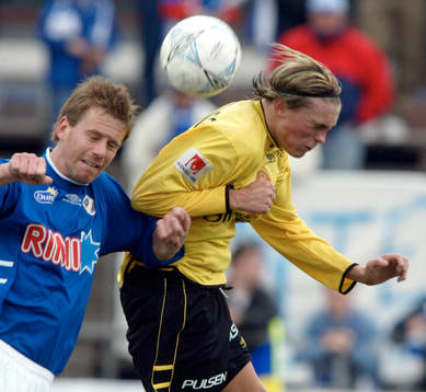 Tommy Jönsson, Halmstad och Lars Nilsson, Elfsborg