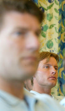 Brian Steen Nielsen bakom Michael Laudrups skugga