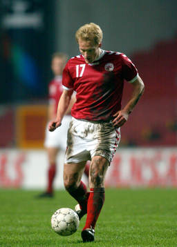 Fotboll, landskamp, Per Frandsen, Danmark