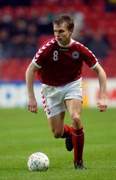 Fotboll, landskamp, Jesper Grönkjaer, Danmark