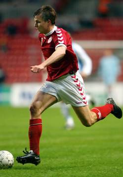 Fotboll, landskamp, Jesper Grönkjaer, Danmark