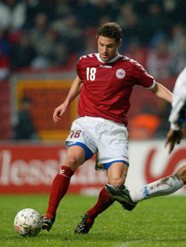 Fotboll, landskamp, Peter Madsen, Danmark