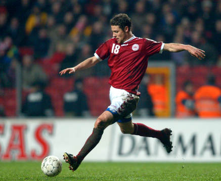 Fotboll, landskamp, Peter Madsen, Danmark