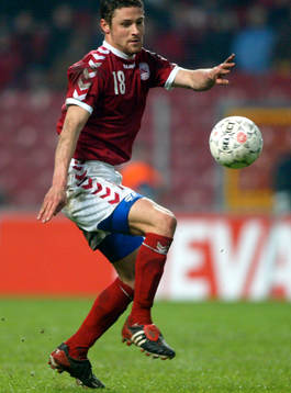 Fotboll, landskamp, Peter Madsen, Danmark