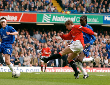 Fotboll, engelsk, Premier League, Chelsea - Manchester