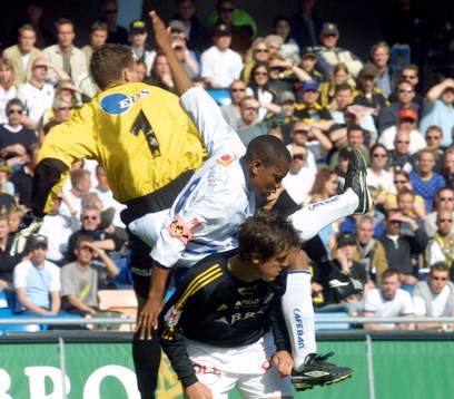 Issah Mohammed, Norrköping och Daniel Andersson och Per