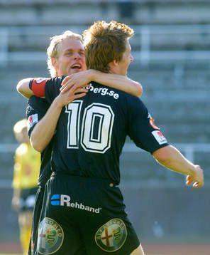 Göran Marklund  jubel