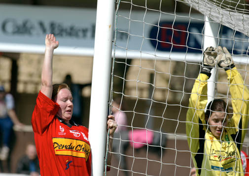 Fotboll, dam, damallsvenskan,  Malmö FF - Kenty