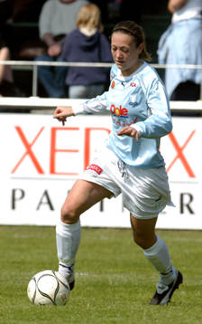 Fotboll, dam, damallsvenskan,  Therese Sjögran, Malmö