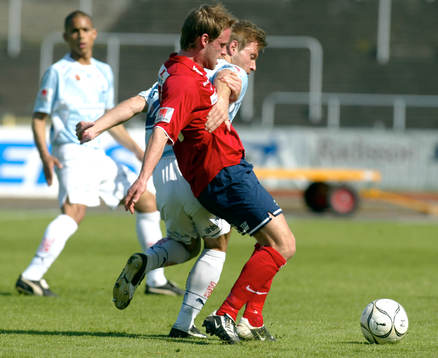 Martin Ulander, Örgryte. Fasthållning