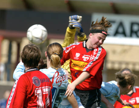 Fotboll, dam, damallsvenskan,  Malmö FF - Kenty