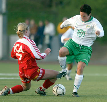 Lena Persson, Hammarby och Linda Fagerström, Älvsjö