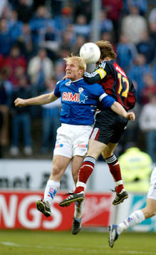 Petter Hansson, Halmstad. Nick, nickduell