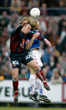 Andreas Johansson, Djurgården. Nick, nickduell