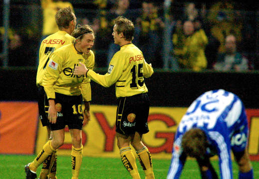 Lars Nilsson jublar