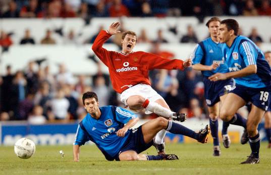 Fotboll, Champions League, Manchester United - Bayer
