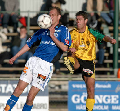 Fotboll, Svenska Cupen, IFK Hässleholm - GIF Sundsvall 3 -