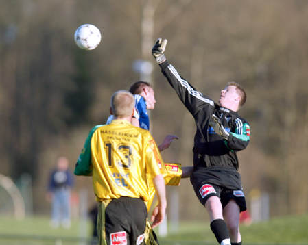 Christian Fegler, Hässleholm. Målvakt, räddning