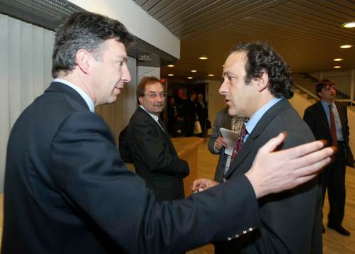 Fotboll, UEFA, Michel Zen-Ruffinen och Platini