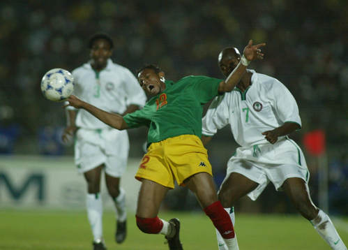 Afrikanska mästerskapen i fotboll i Mali. Mali_Nigeria