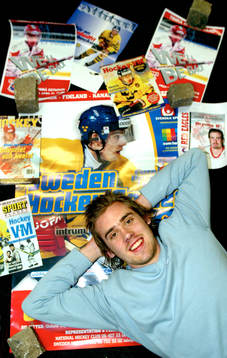 Hela Sveriges omslagspojke. Henrik Zetterberg, Sverige