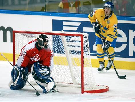 Österrike - Sverige: Henrik Zetterberg, Sverige