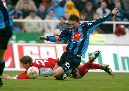 Kim Källström, Djurgården och Sebastian Johansson,